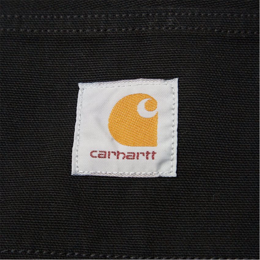 Carhartt WIP Bukser SINGLE KNEE PANT I026463. BLACK RINSED
